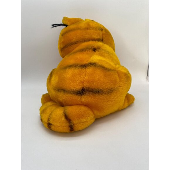 Rare 1981 Large Sitting Garfield Plush: Vintage Cartoon Cat Collectible - Picture 5 of 9